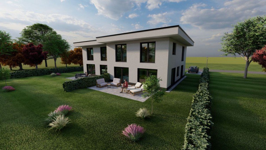 Gartenansicht 1 Haus Buchholz