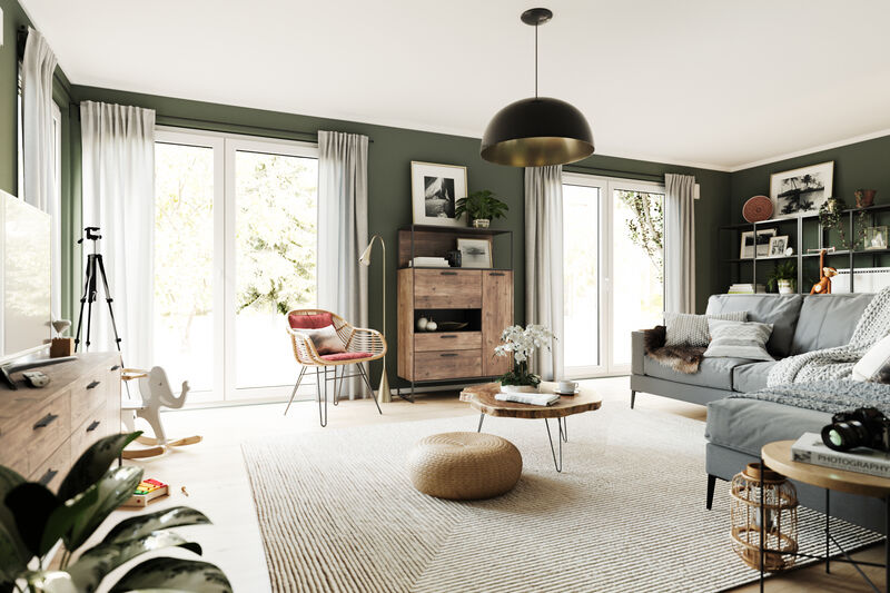 Flair 152 RE Wohnzimmer 2 Einfamilienhaus Hennef