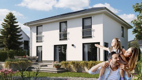 Hauptbild Vollaustattung inkl. Grundst�ck und geklinkerte Garage f�r 2 Autos, Neubau-Massivhaus
