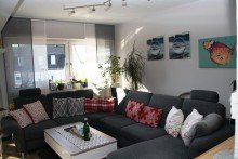 Wohnen Gro�z�gige Wohnung mit Balkon und Dachterrasse in Siegburg Kaldauen