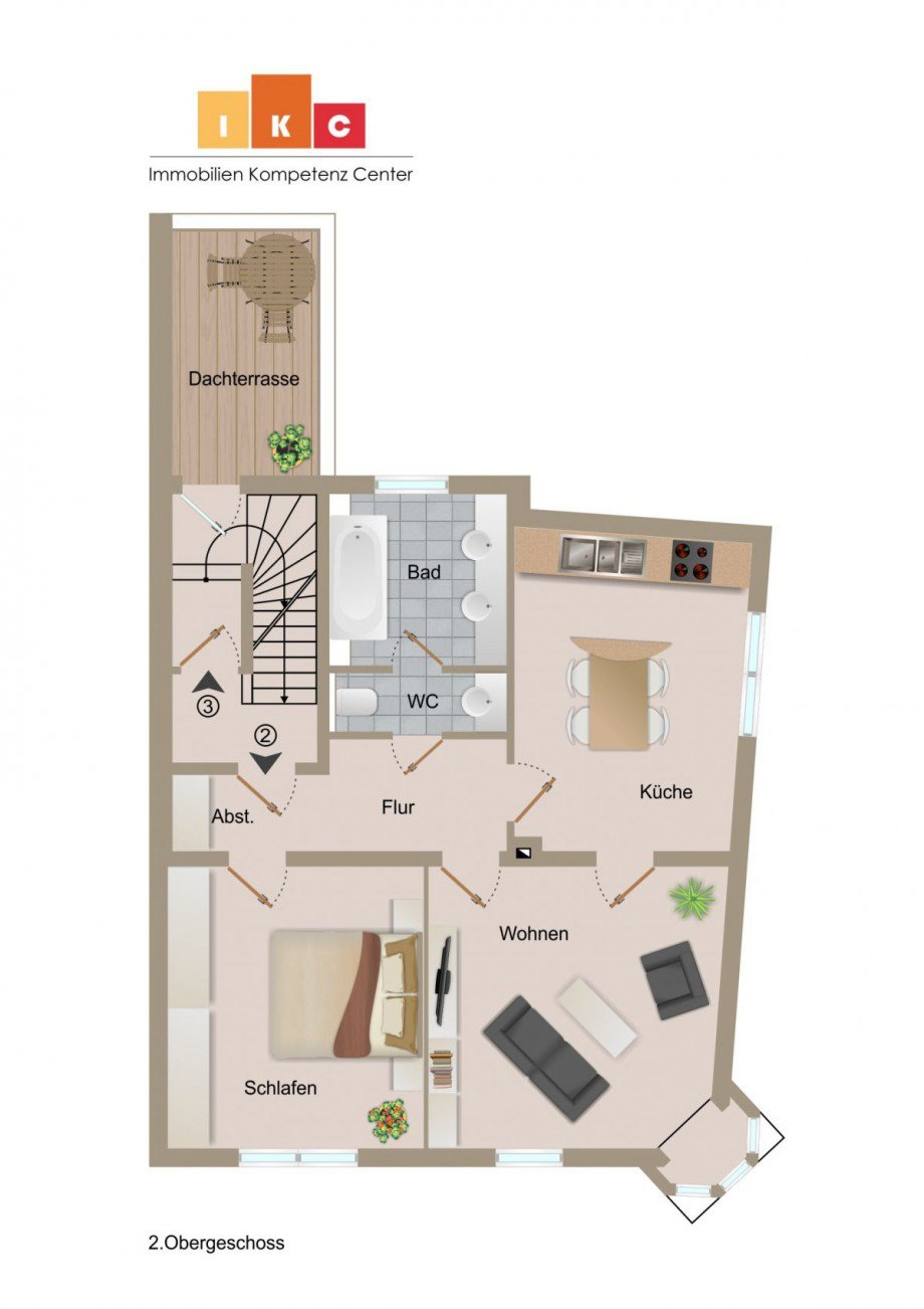 2. OG Mehrfamilienhaus Siegburg