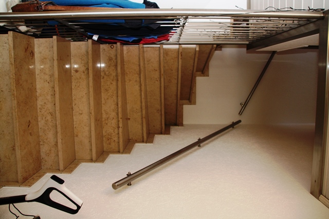 Treppe ins DG Maisonettewohnung Siegburg